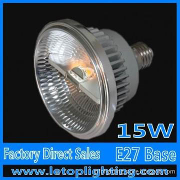 Hot selling  wide voltage  E27 15W Citizen  COB /Sharp AR111 led light